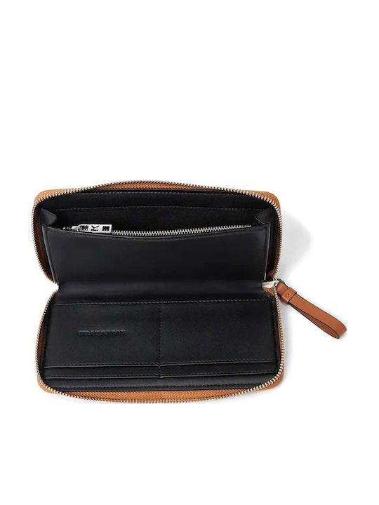 Damenbrieftasche Karten Tabac Braun