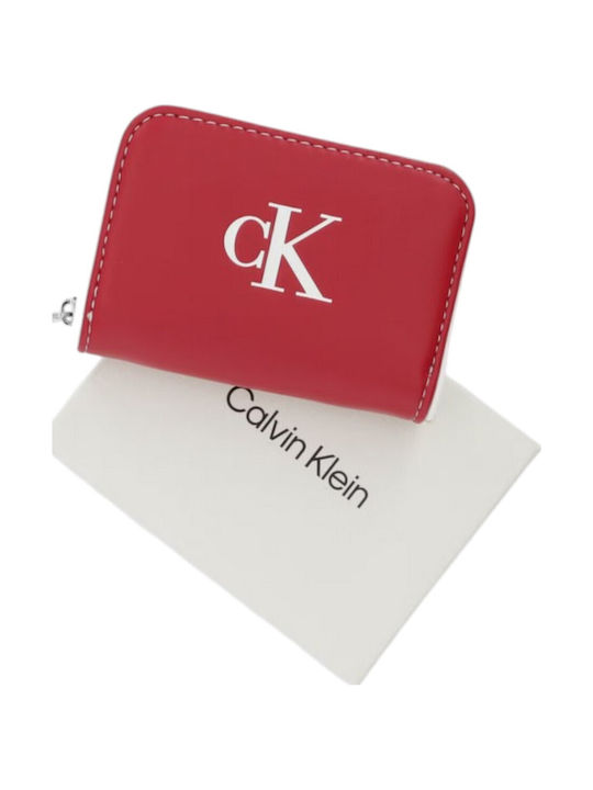 Small Women's Wallet with RFID Red