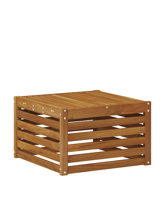Garten- und Outdoor-Möbelsets Typsatz Wohnzimmer 7 Stück Natur und Creme mit Kissen