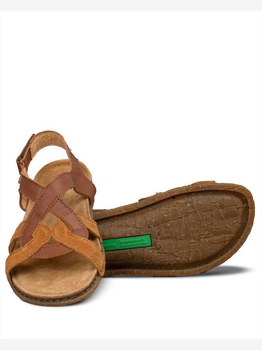 Panglao Women's Flat Sandals Tabac Brown