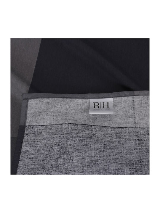 Beauty Home 12696 Set Bed Sheets Super King 230x260cm Gray 4 Pieces