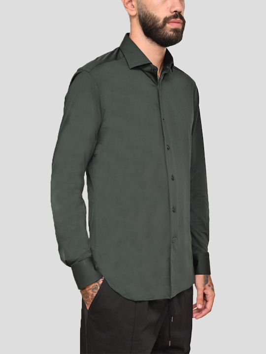 Κοντομάνικο Πουκάμισο Dark Green