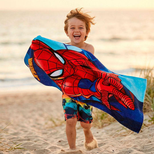 Prosop De Plajă Pentru Copii Marvel Spiderman 70x140cm