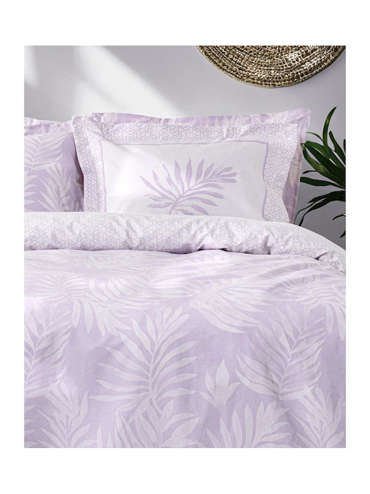 Nima Single Bed Sheets Set 170x260cm Lilac (3pcs)