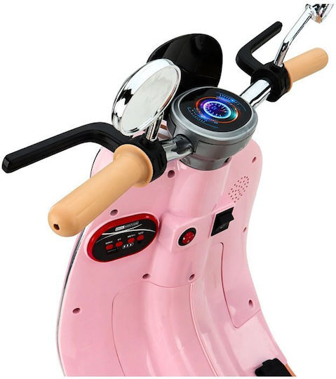 Детска Vespa Електрическа 12 Волта Розова