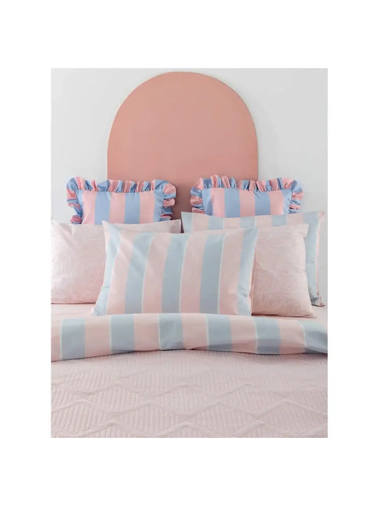 Palamaiki City Life Cl200 Bed Sheets Set King Size 270x260cm Multicolour 4 Pieces