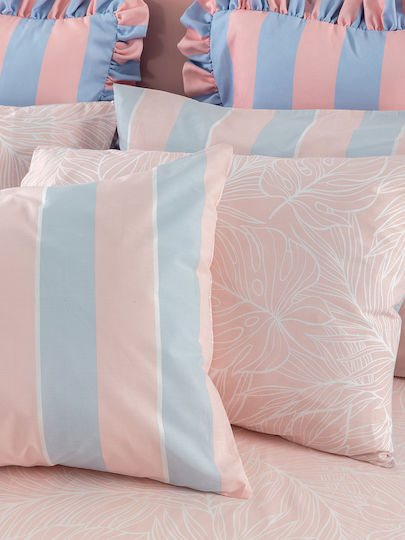 Palamaiki City Life Cl200 Bed Sheets Set King Size 270x260cm Multicolour 4 Pieces