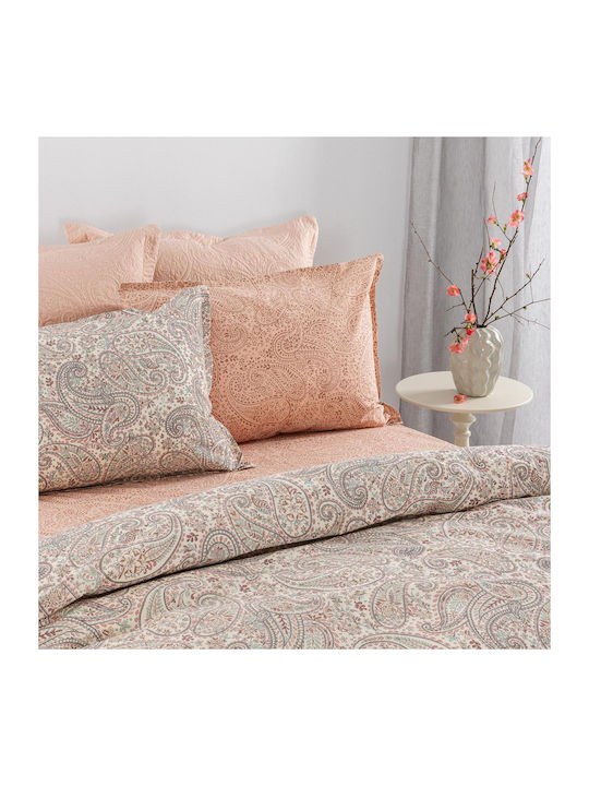 Palamaiki Estella Σετ Σεντόνια King Size 270x260εκ. Πολύχρωμο (4τμχ)