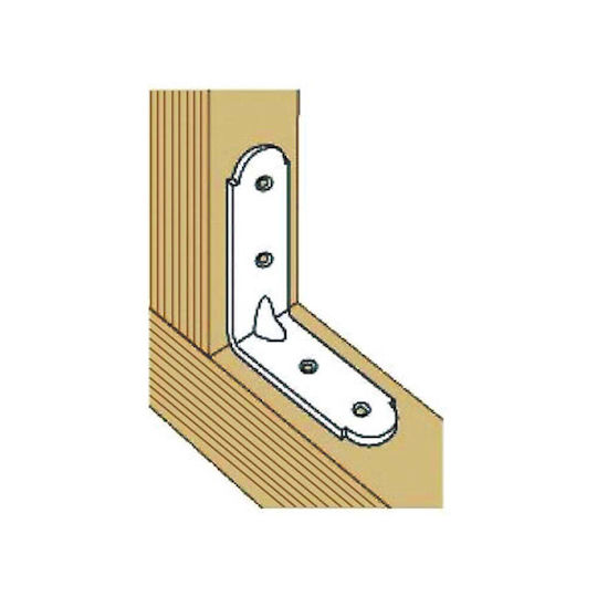 Connection Angle for Galvanized Pergola 60x60cm