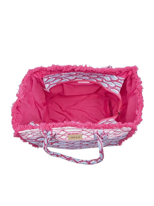 Verde Fuchsia Beach Bag