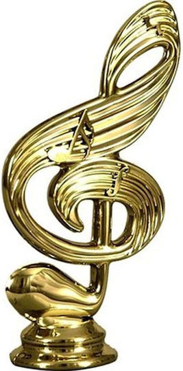 Kunststoff Musikerfigur Mit Musikalischer Note F157/g