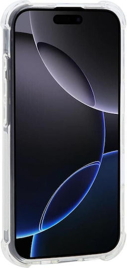 Magsafe Θήκη Σιλικόνης Air Cushion Γωνίες Transparent Apple Iphone 16 Pro