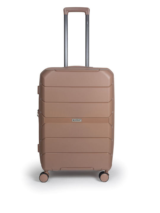 Cardinal Großer Reisekoffer Rose Gold Höhe 77cm