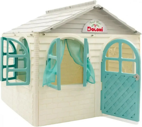 Doloni Căsuță de Joacă pentru Copii Turcoaz 128.5x78x119.5 cm