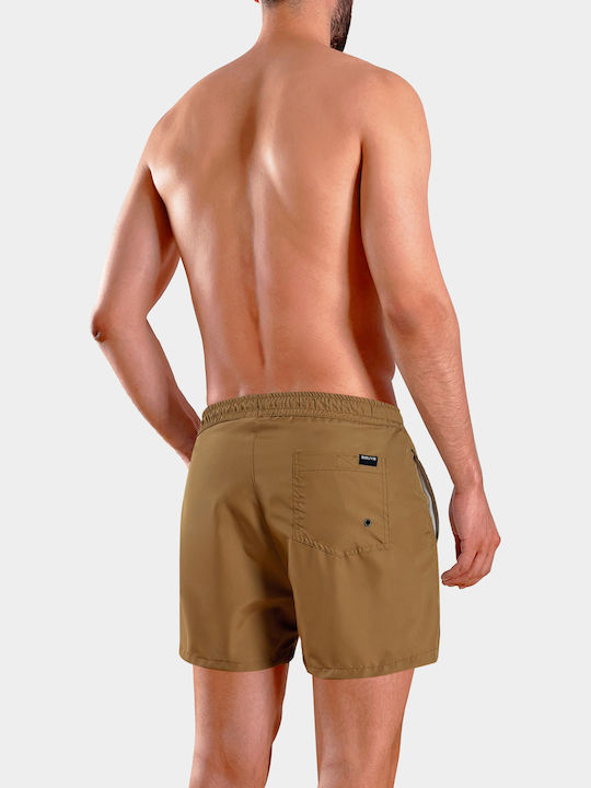 Men's Swim Shorts Beige