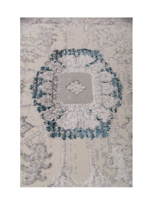 Biokarpet Gossip 9860a Grey-blue-67x140