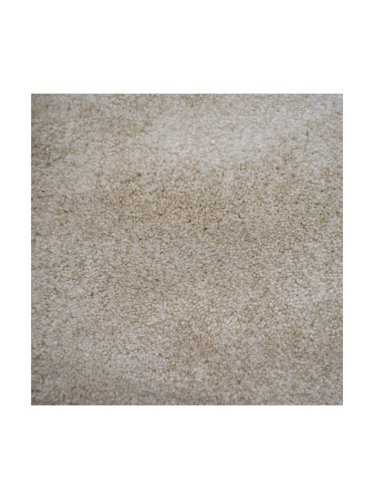 Noelia Living Room Rug Rectangular Shaggy Beige 130x190cm