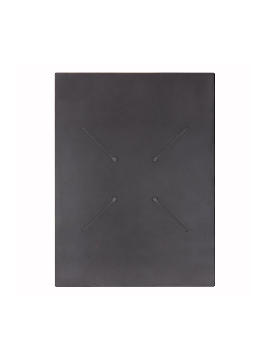 Freebox Rectangular Table Surface HPL Black 60x80cm FB96350.21