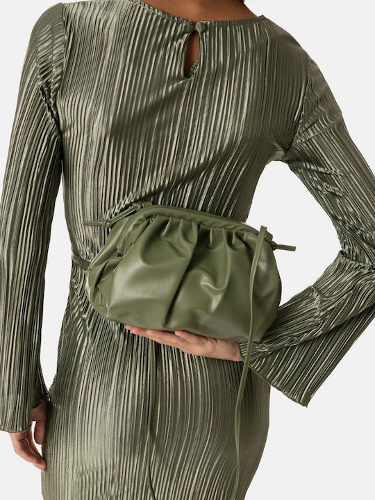 Geantă Cloud Clutch Cu Bretea Detasabilă Verde Mărime One Size Verde