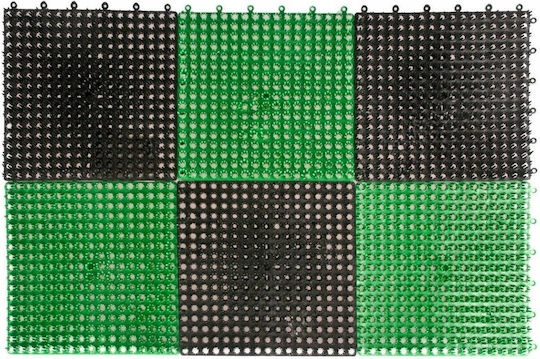Vimar Synthetisch,Polyester/Cotton/Leather Black/Green