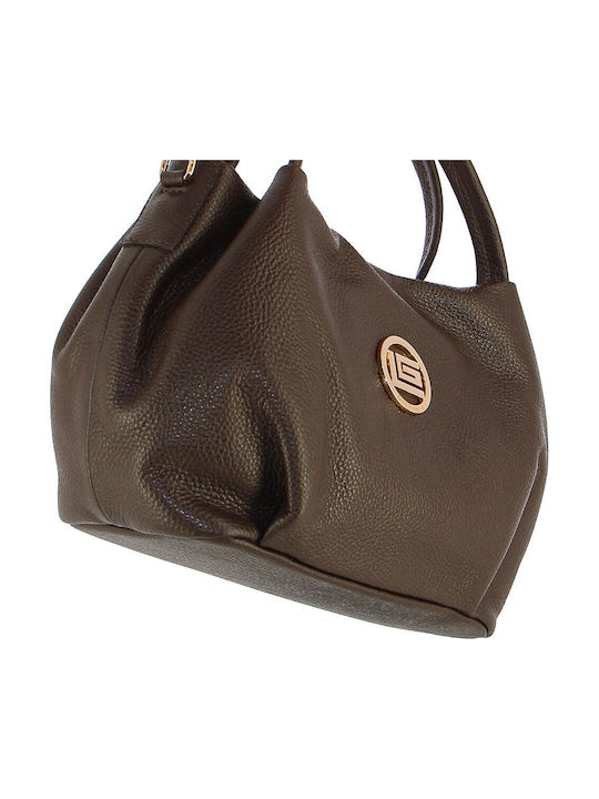 Leather Women's Crossbody Bag Brown