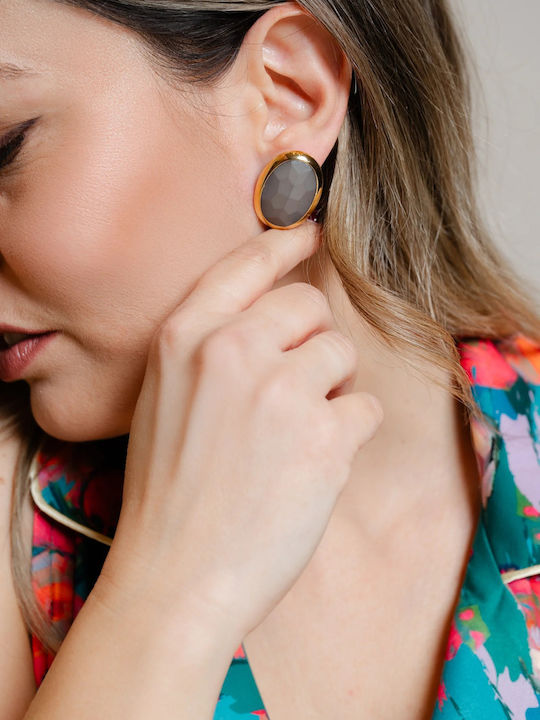 Georgina Trikogia Gray Earrings Georgina Trikogia Gray Earrings