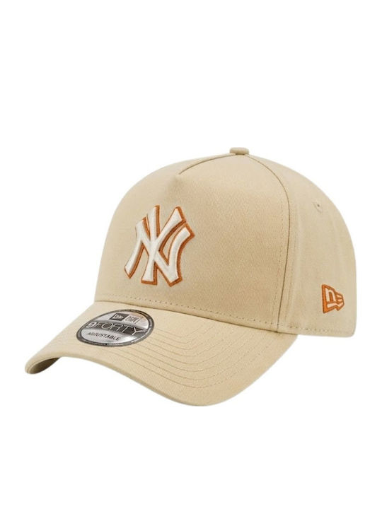 New Era League Essential 9forty Ny Капела Бежов 60942609 Beige