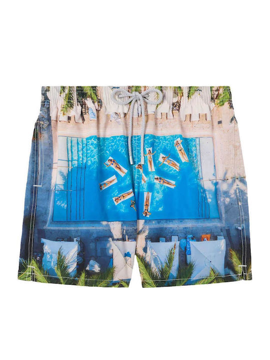 Gustavia Men's Swimwear Shorts Multicolour With Patterns