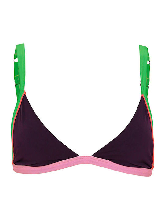 Burgundy Ripple Set Bikini Burgundy PT3877STR002- PT3878SCC002
