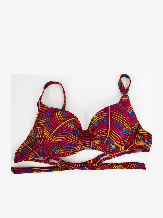 Γυναικείο Μαγιό Bikini Μπανέλα Exotic Breeze Μπορντό