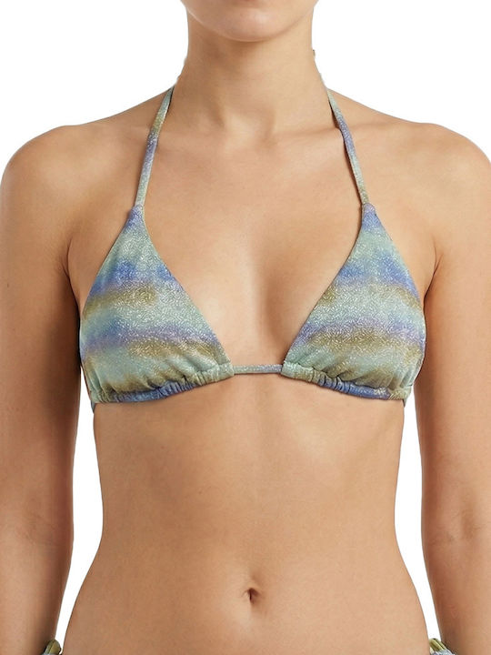 Γυναικείο Μαγιό Τριγωνάκι Tie-dye Πράσινο Γυναικείο Μαγιό Τριγωνάκι Tie-dye Πράσινο
