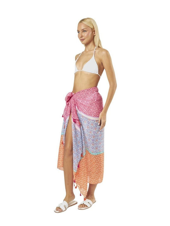 Pareo Model Verde 08-0204 Multicolor Multicolor