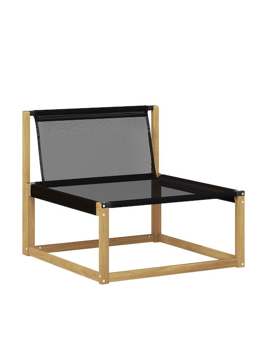 Corner Outdoor Sofa Wooden with Cushions 406x247.5x73cm