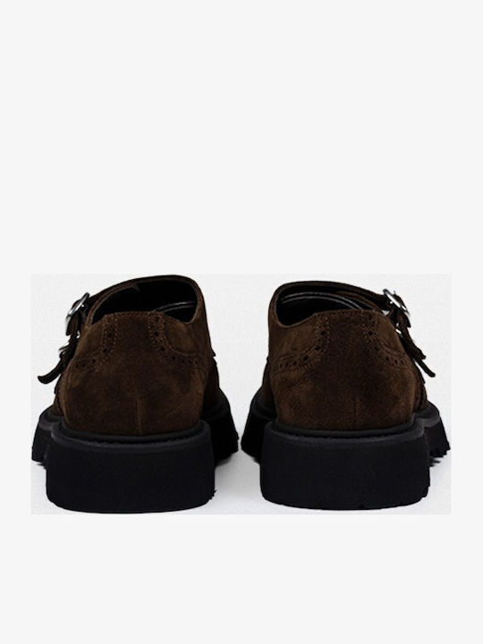 Ανδρικά Loafers σε Καφέ Χρώμα
