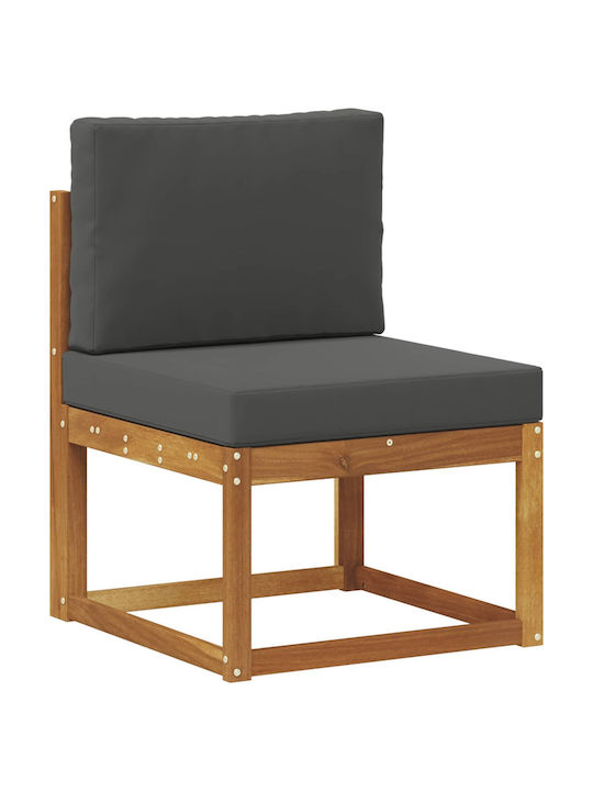 Ecksofa Outdoor Kunststoff mit Kissen 249x122.5x73cm