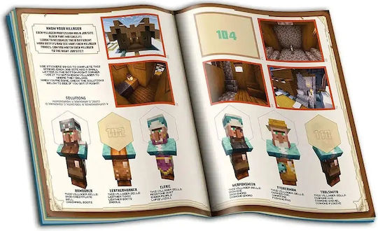 Panini Άλμπουμ Αυτοκόλλητων Minecraft Panini