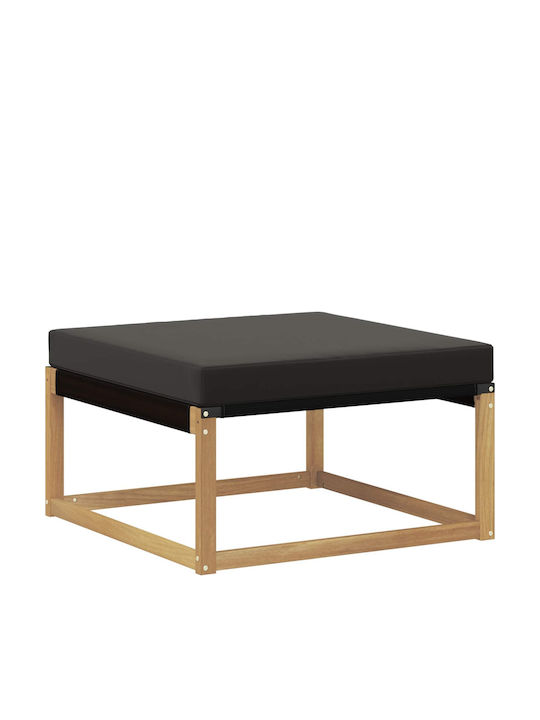 Corner Outdoor Sofa Wooden with Cushions 327x168.5x73cm