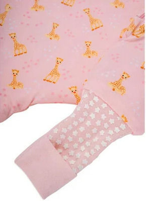 Baby Bliss Autumn Sleeping Bag with Legs Pink