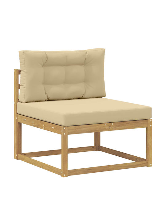 vidaXL Outdoor Sofa Tree-Seater with Cushions 249.5x83x73cm