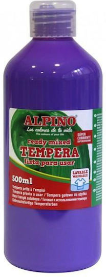 Alpino Waschbare Tempera 500ml Lila