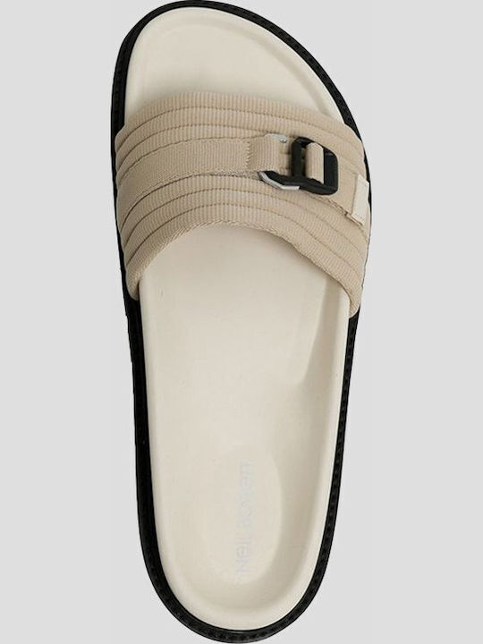 Flip Flops In Beige Colour