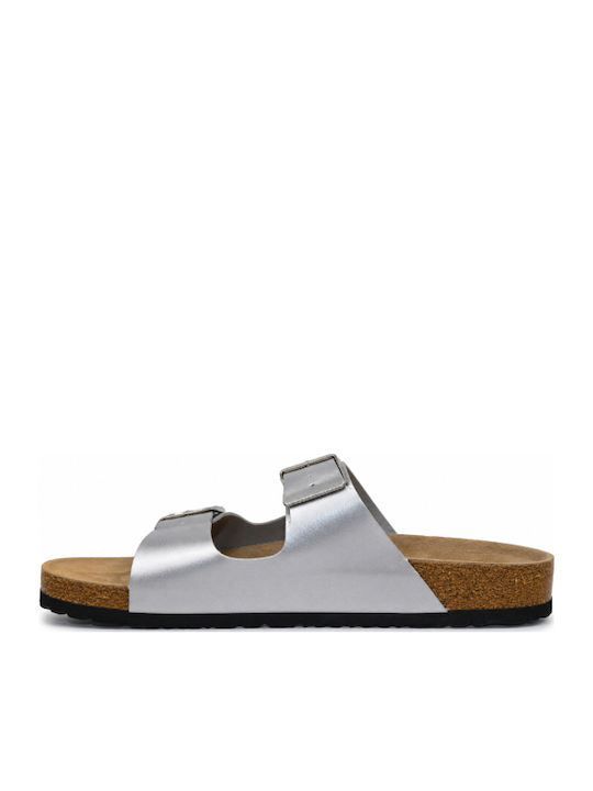 Damen Flatforms Silber
