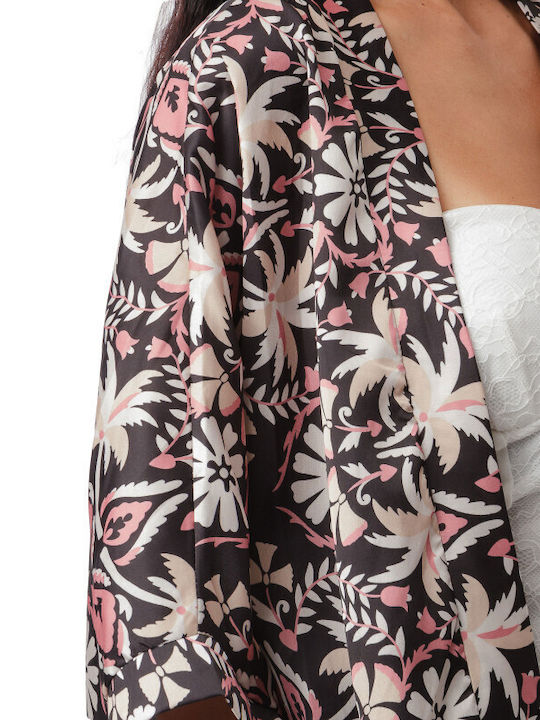 Cardigan Pentru Femei Kimono Negru