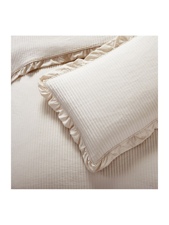 Liolios Home Armony Κουβερλί Ημίδιπλο Beige 180x240cm