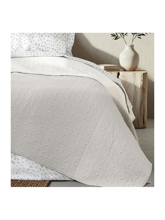 Nima Orion Coverlet Super Double Microfiber Sand Beige 240x260cm