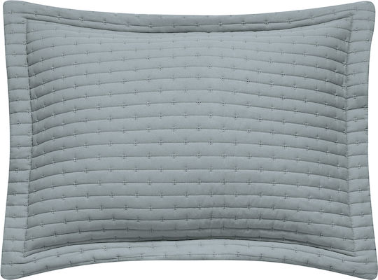 Kentia Mason Set Single Microfiber Grey Coverlet 160x240cm 2 Pieces
