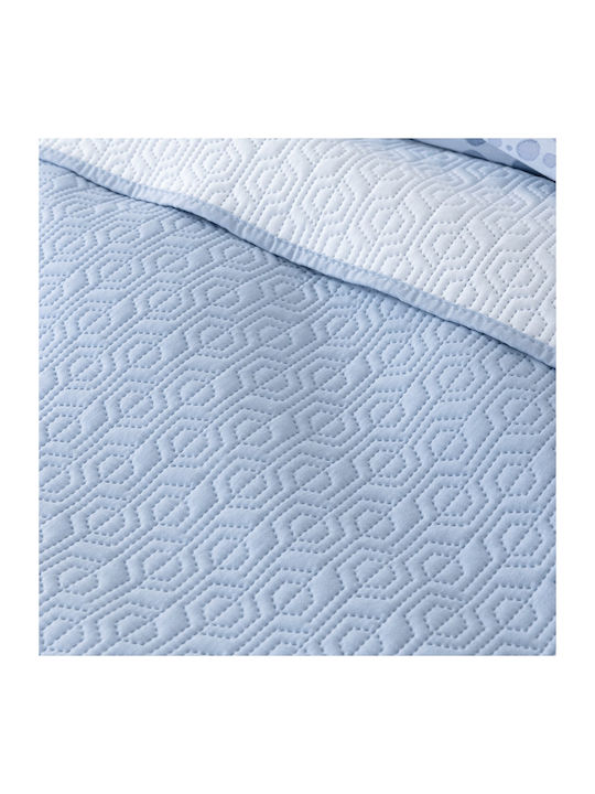 Nima Orion Κουβερλί Μονό Microfiber Sky Blue 160x240cm
