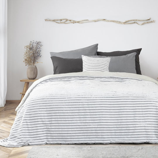 Nima Σετ Κουβερλί Ημίδιπλο Microfiber Raya 180x240cm