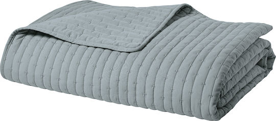 Kentia Mason Подредба Шалтета King Size Микрофибър Сив 260x240см 3 Бройки