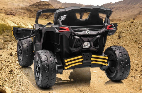 Can Am Maverick mit Fernbedienung Lizenziert 12 Volt Gelbes